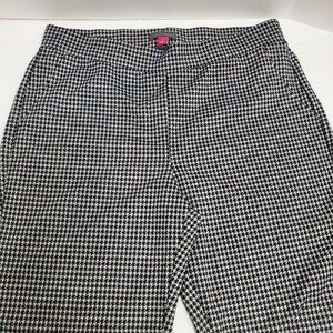 Vince Camuto Black and White Houndstooth Leggings - Size Small